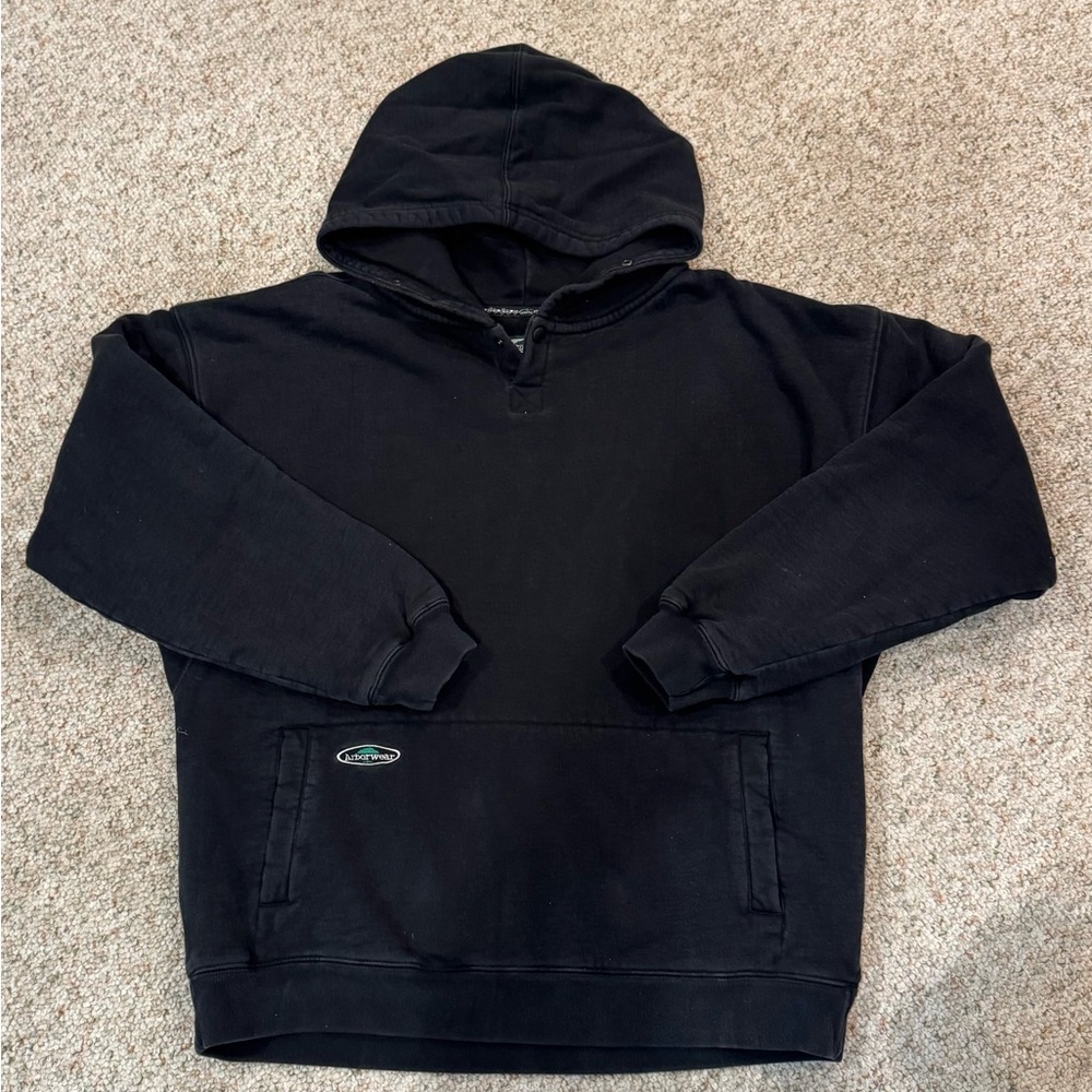 Black Hooded Sweatshirt